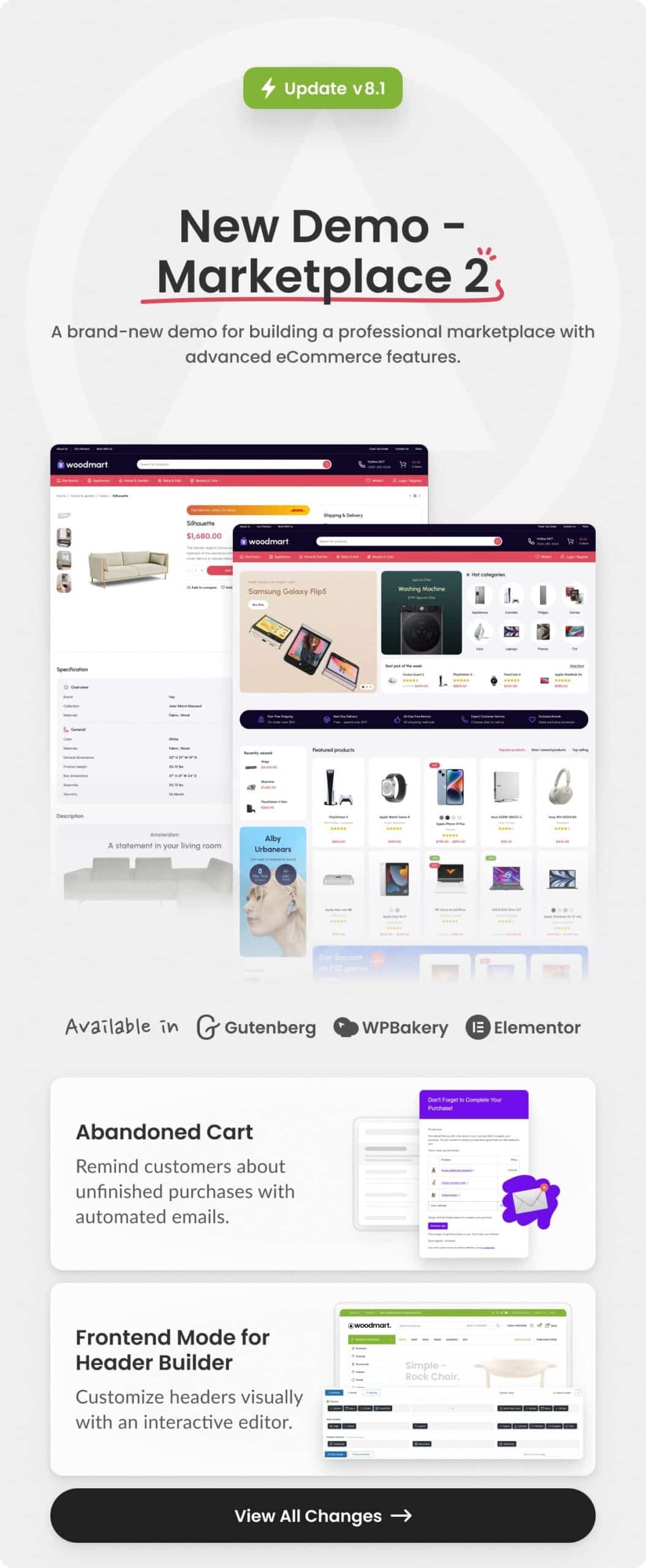 Woodmart - WordPress Theme - Banner 1